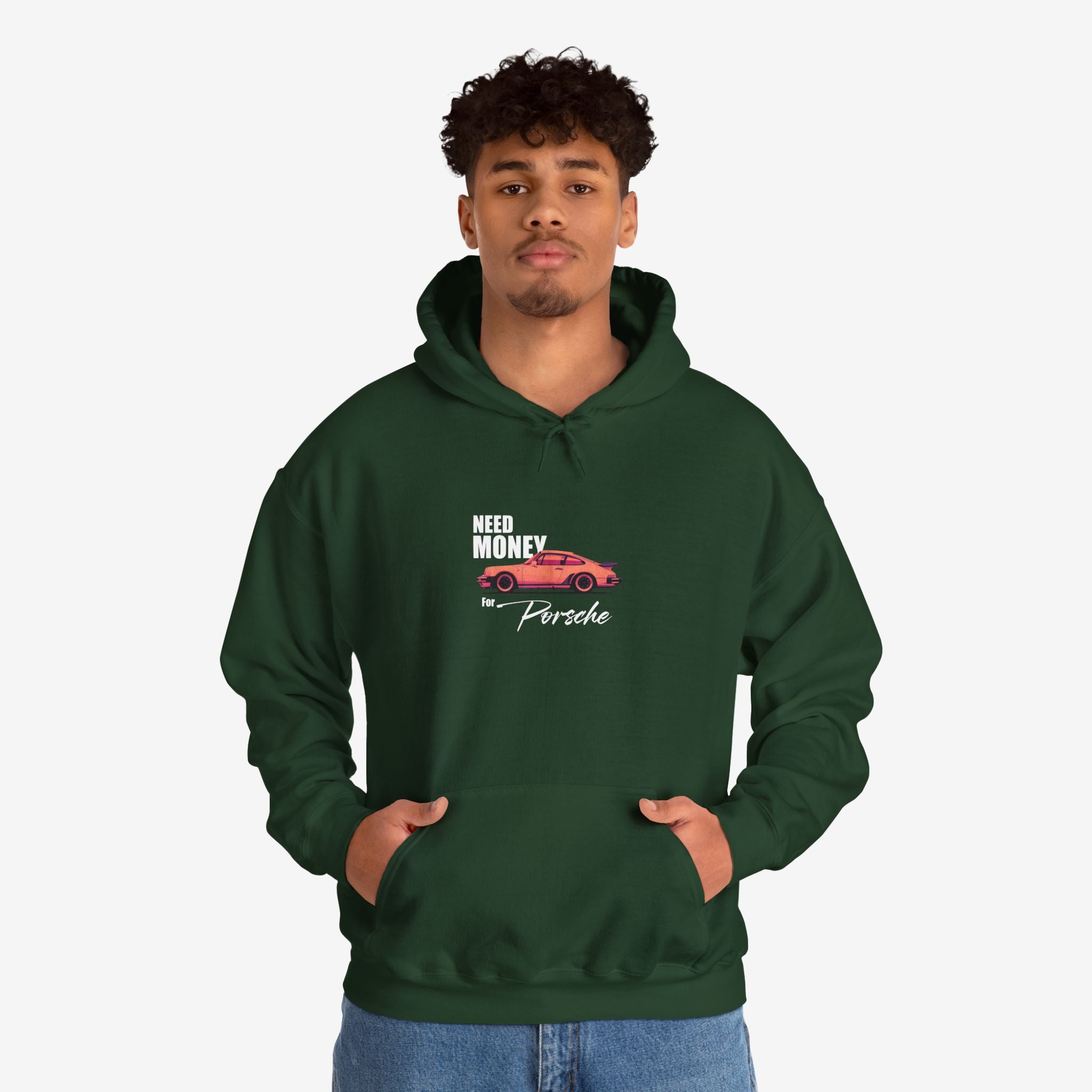 Porsche Enthusiast Hoodie - Need Money for Porsche 911 Design