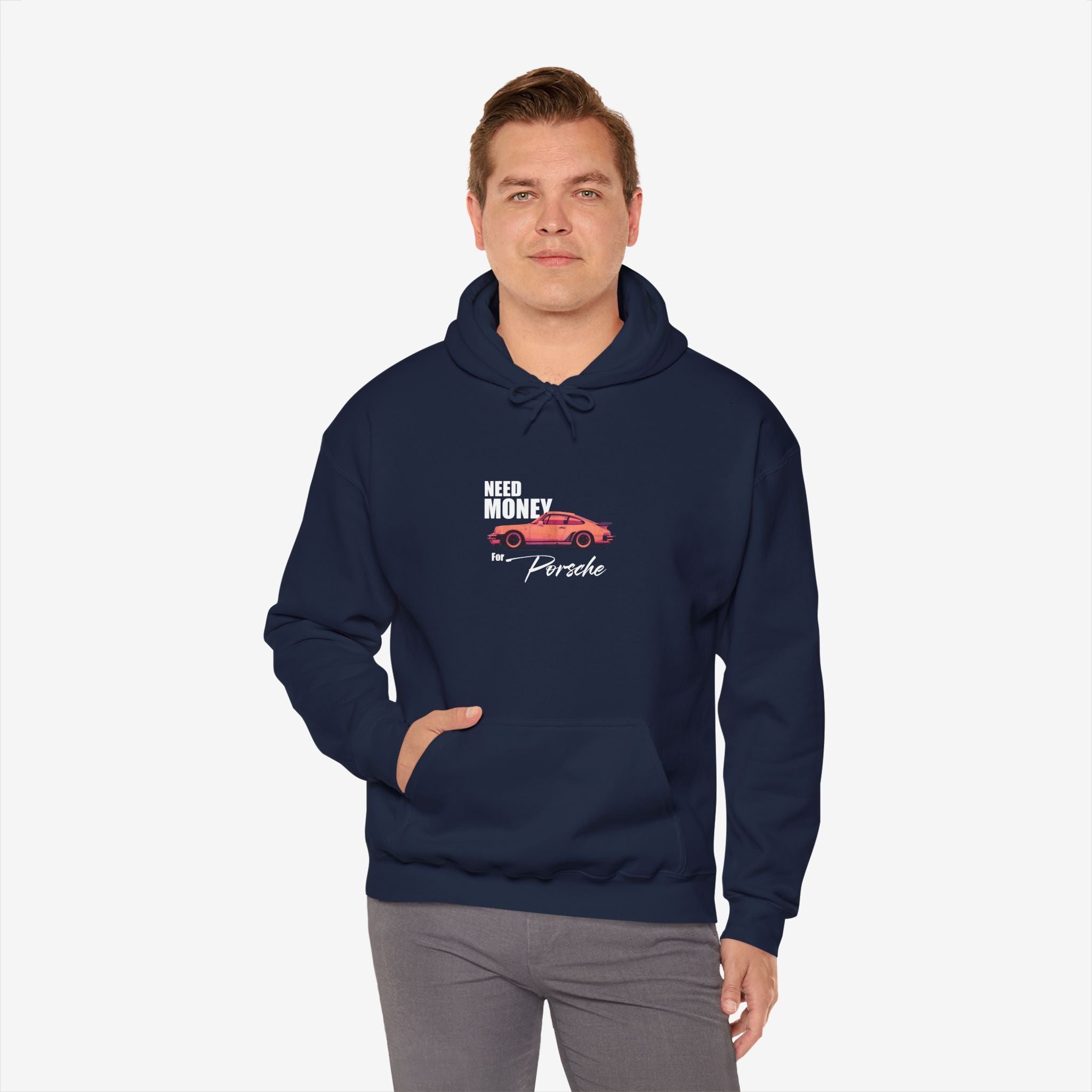 Porsche Enthusiast Hoodie - Need Money for Porsche 911 Design
