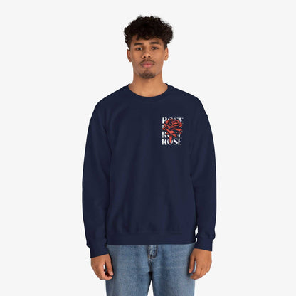Rose Graphic Unisex Crewneck Sweatshirt