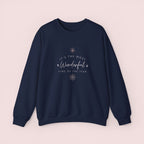 Christmas Sweatshirt Navy S 