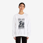 Create Happiness Unisex Crewneck Sweatshirt