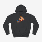Nike Luffy Custom Hoodie Design Jet Black XS 