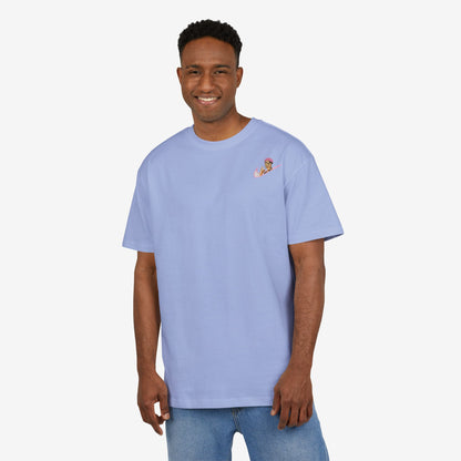 Oversize 280GSM Tee with Playful Graphic