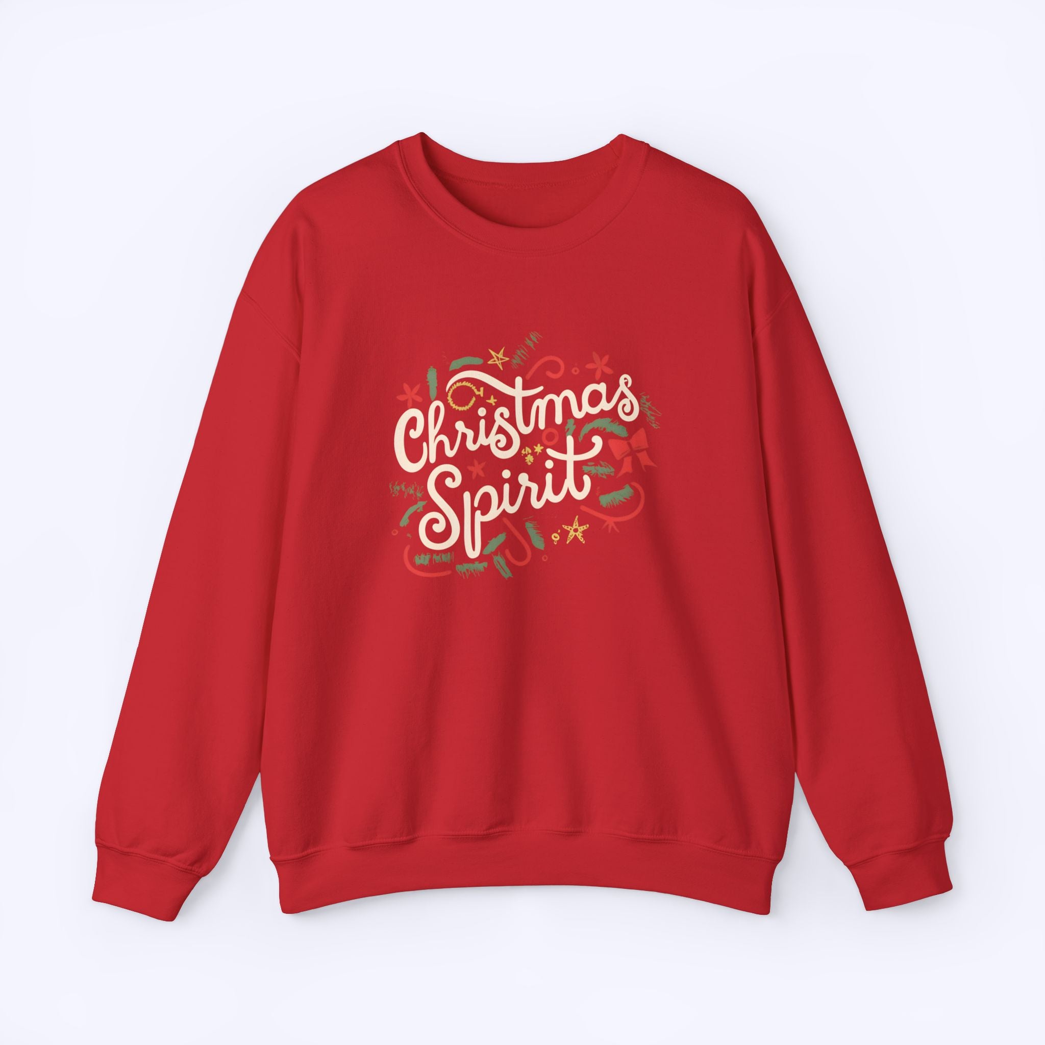 Christmas Spirit Sweatshirt Red S 