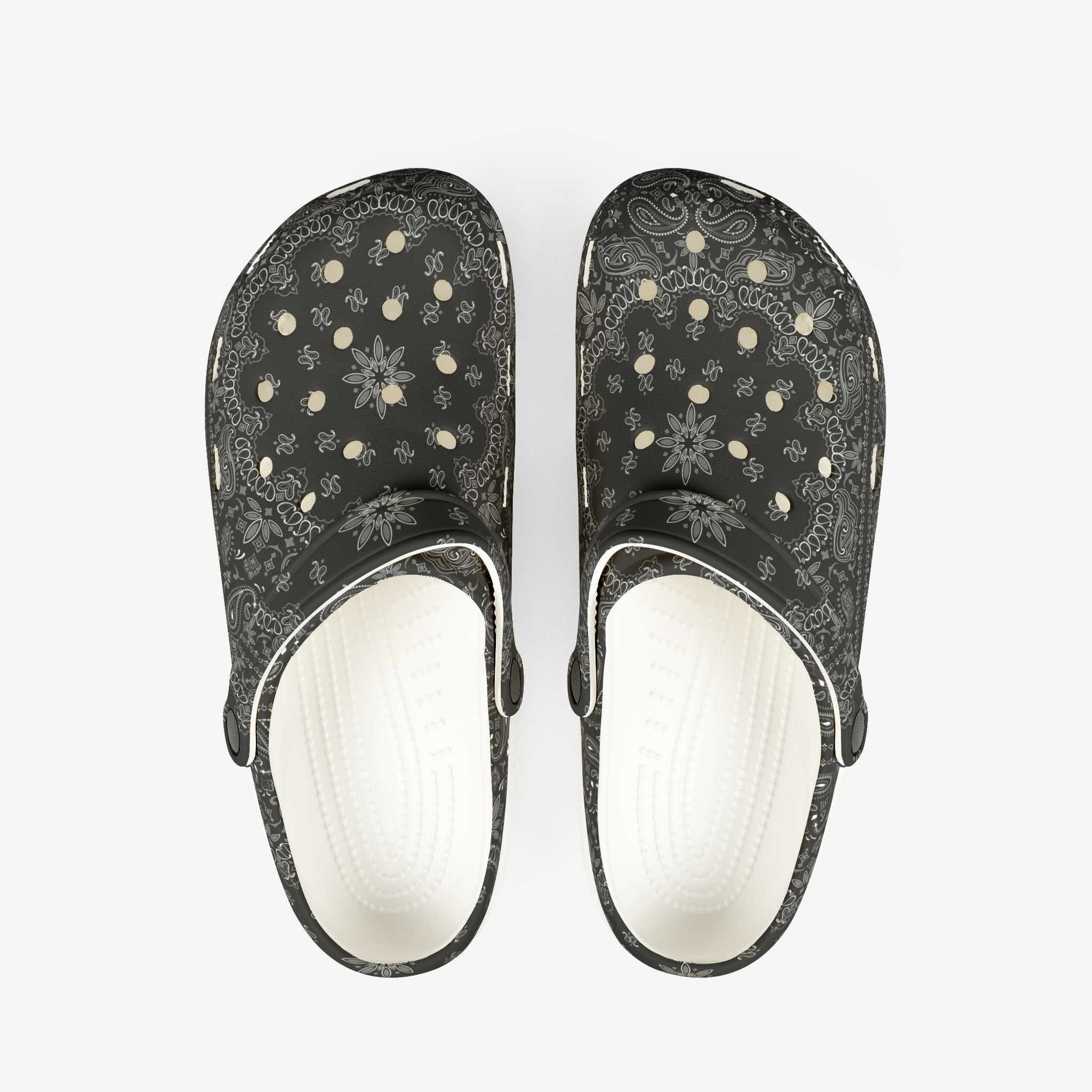 Stylish Clogs with Floral Patterns