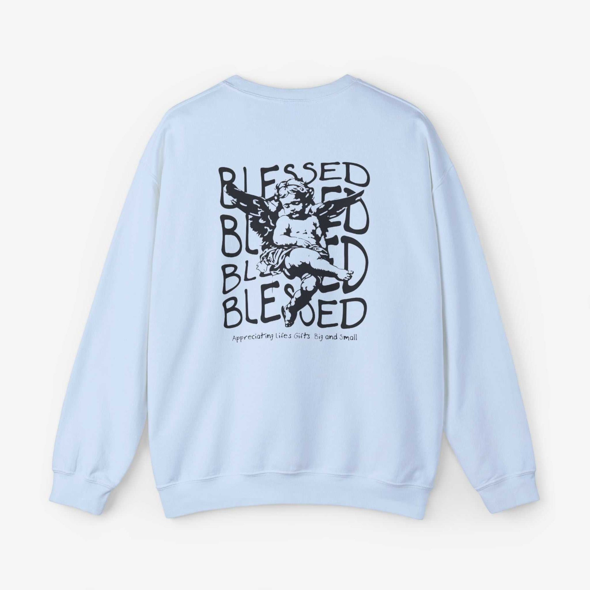 Blessed Unisex Crewneck Sweatshirt - Cozy Spiritual Comfort