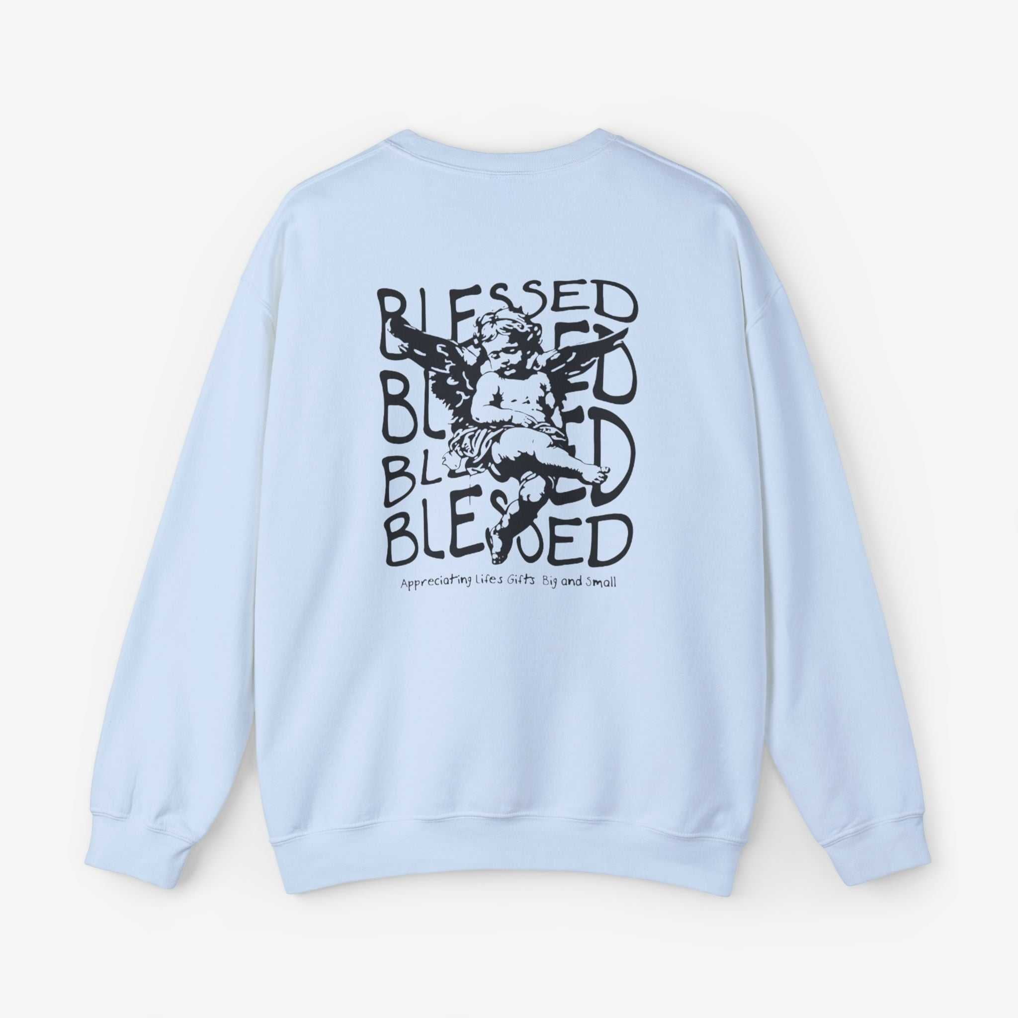Blessed Unisex Crewneck Sweatshirt - Cozy Spiritual Comfort