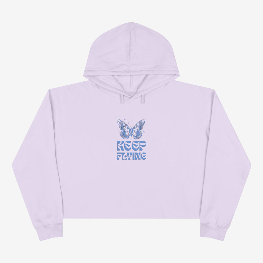 Keep Flying Crop Hoodie