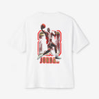 Unisex Oversized Boxy Tee - Retro Jordan 23 Graphic Tee