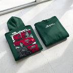 Supra Graphic Oversize Fleeced Hoodie