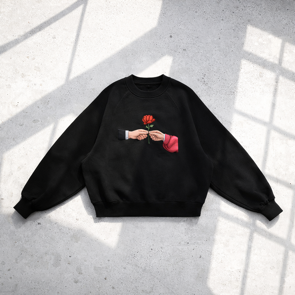 A Gesture of Love  Boxy Sweatshirt