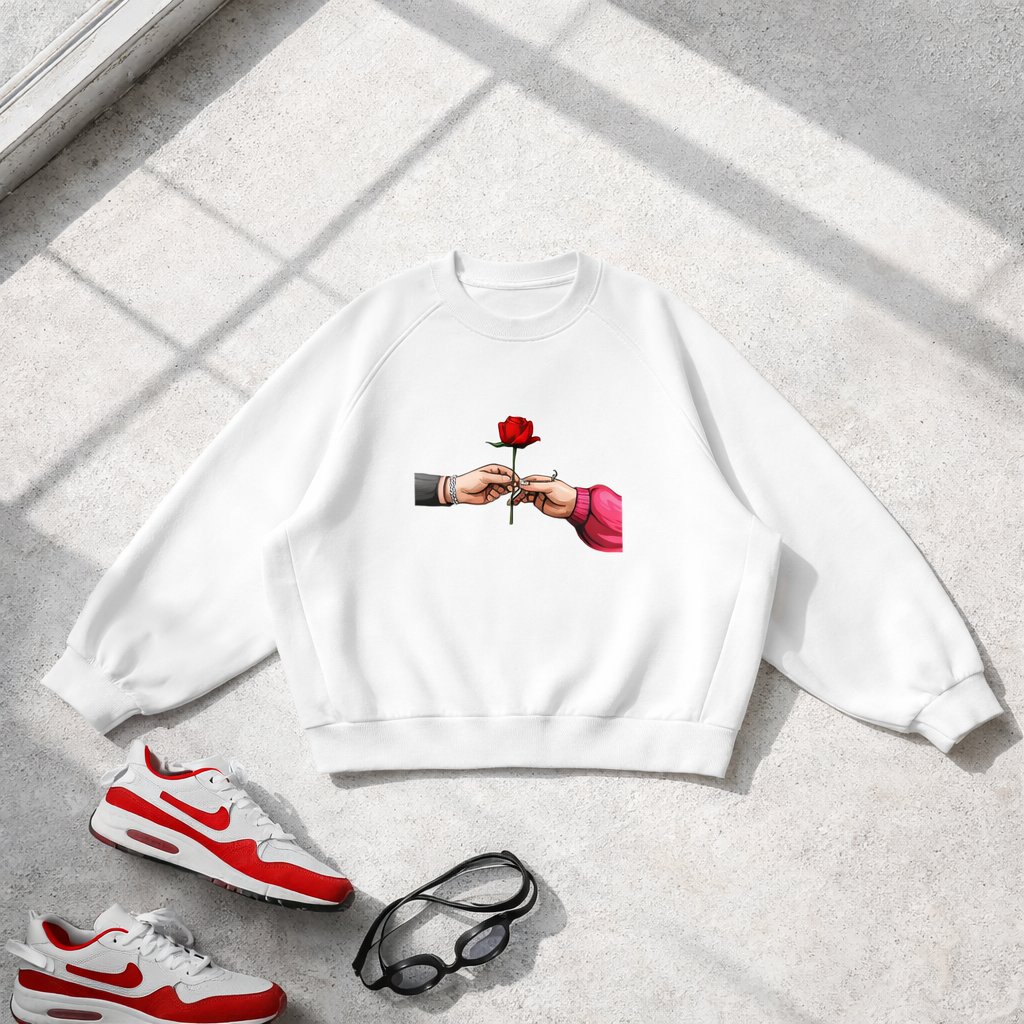 A Gesture of Love  Boxy Sweatshirt