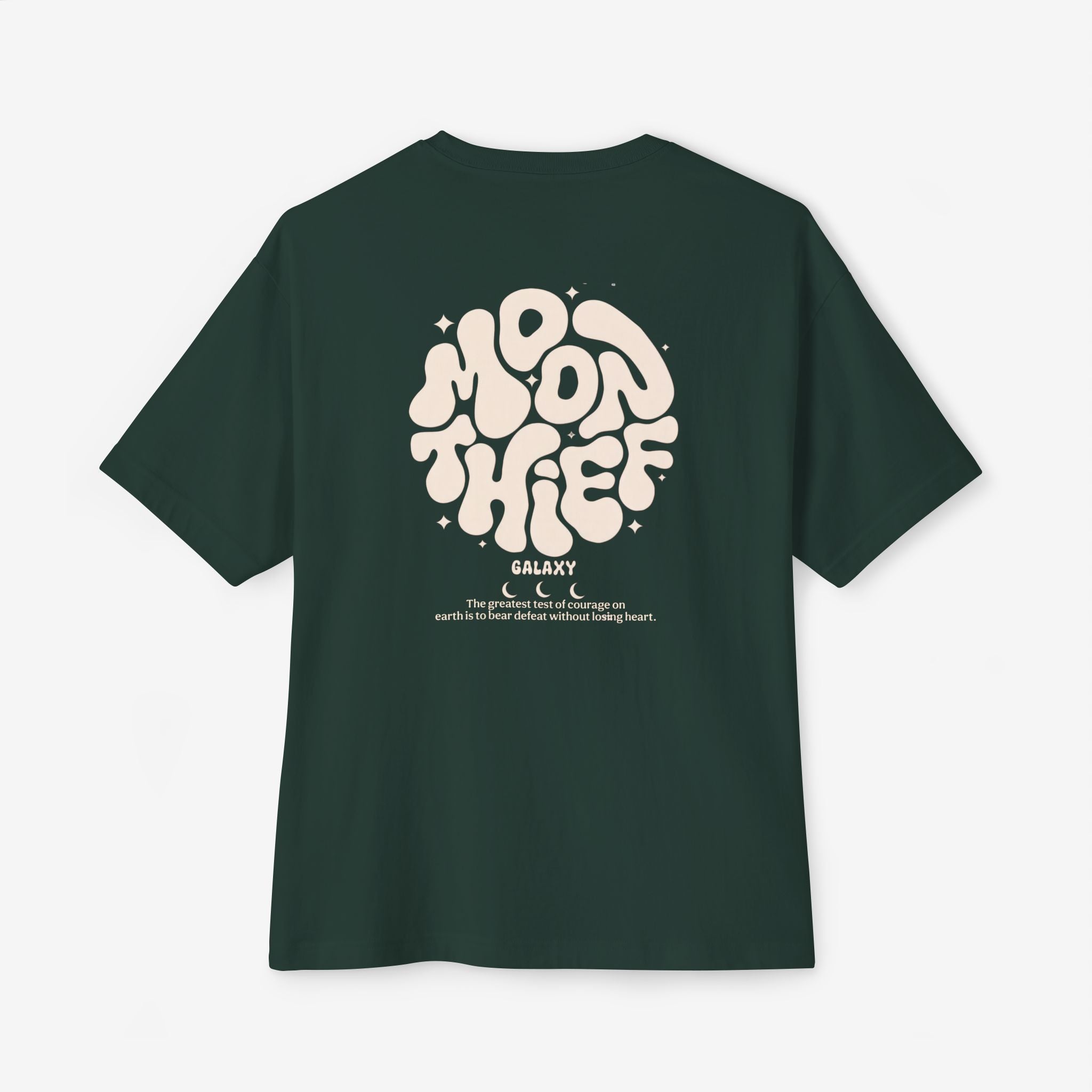 Moon Thief Design Oversized Tshirt