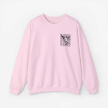 Blessed Unisex Crewneck Sweatshirt - Cozy Spiritual Comfort