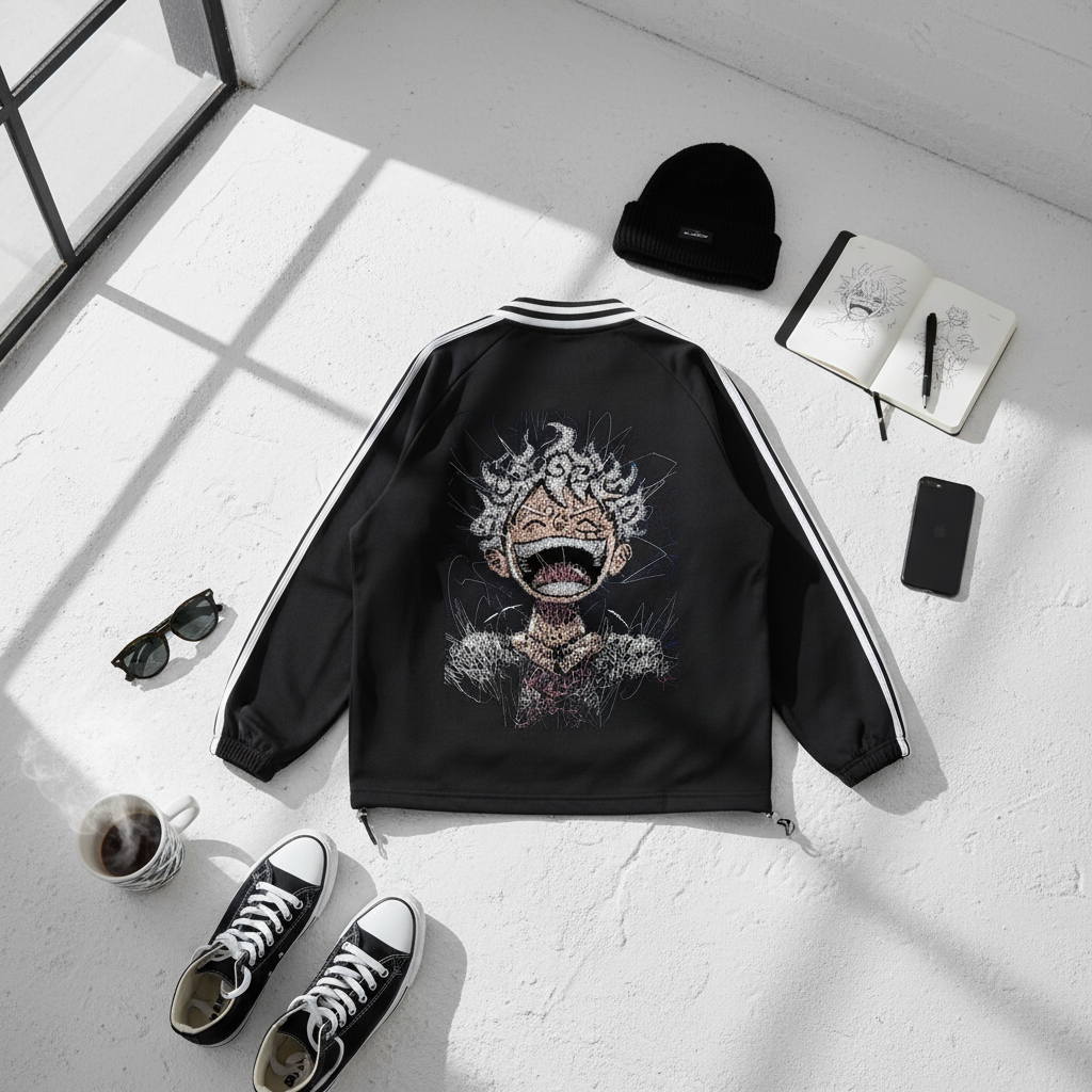 Onepiece Luffy Gear 5 Collar Sweatshirt