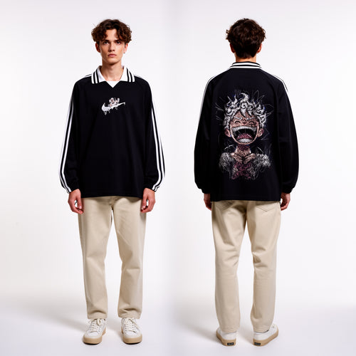 Onepiece Luffy Gear 5 Collar Sweatshirt