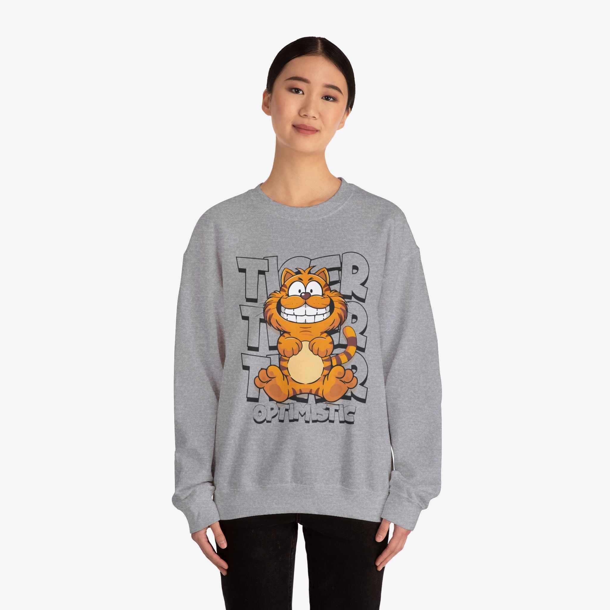 Tiger Cartoon Sweatshirt 