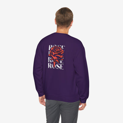 Rose Graphic Unisex Crewneck Sweatshirt