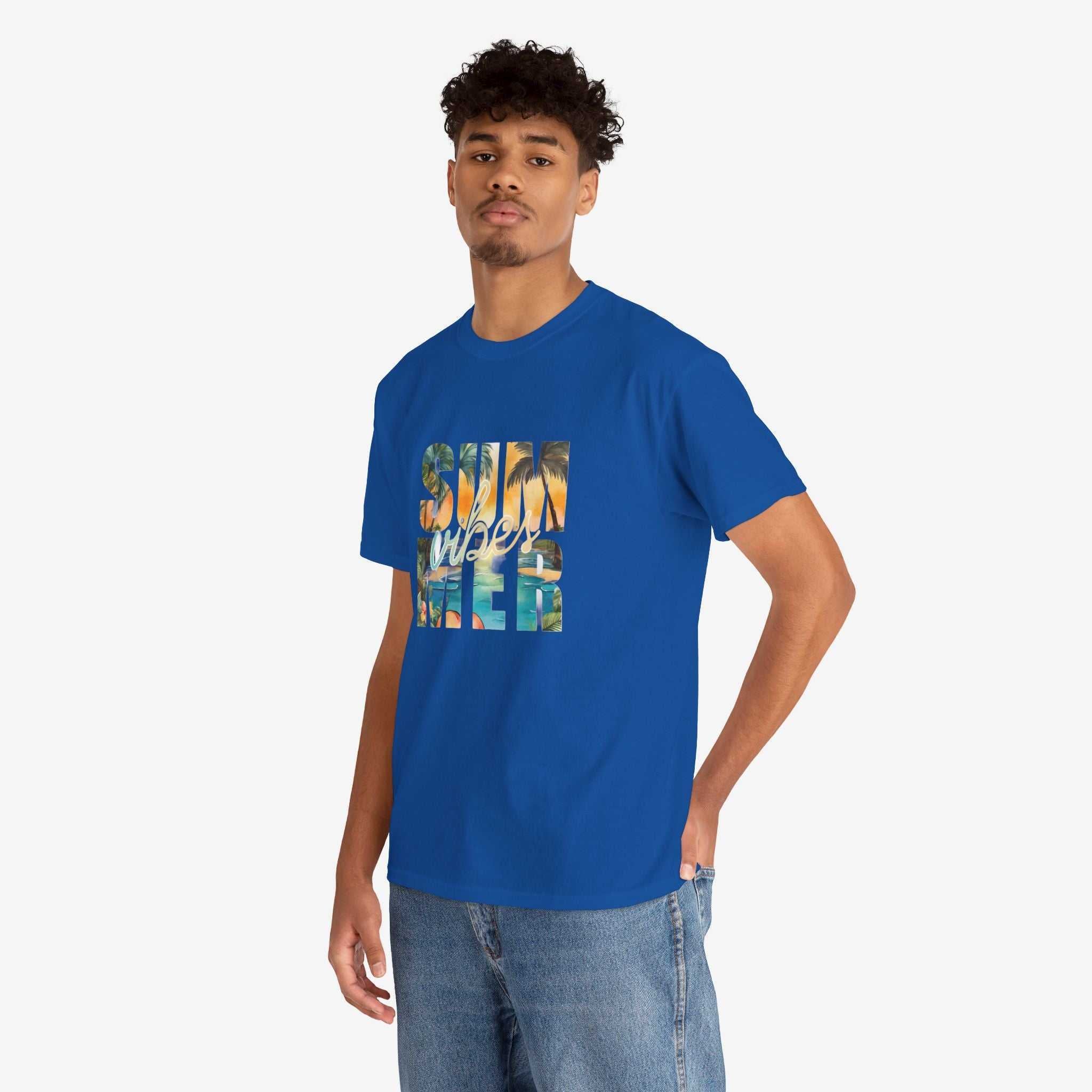 Summer Vibes Unisex Heavy Cotton Tee