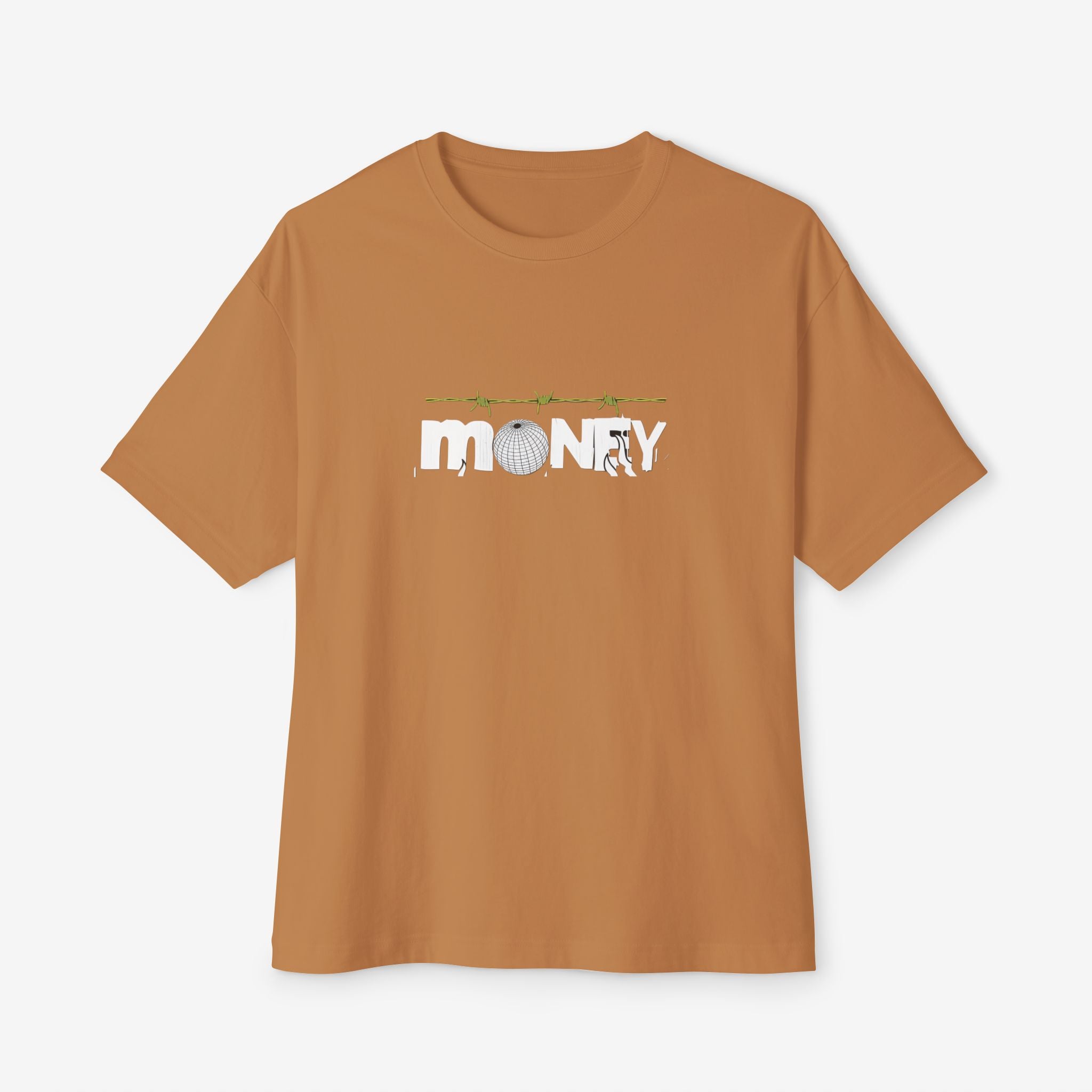 Unisex Oversized Boxy Tee - Money Moves Graphic Tee