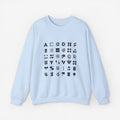 Crewneck Sweatshirt Letter Design