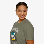 Nightmare Donald Duck Unisex Softstyle T-Shirt - Bold Graphic Tee for Fans