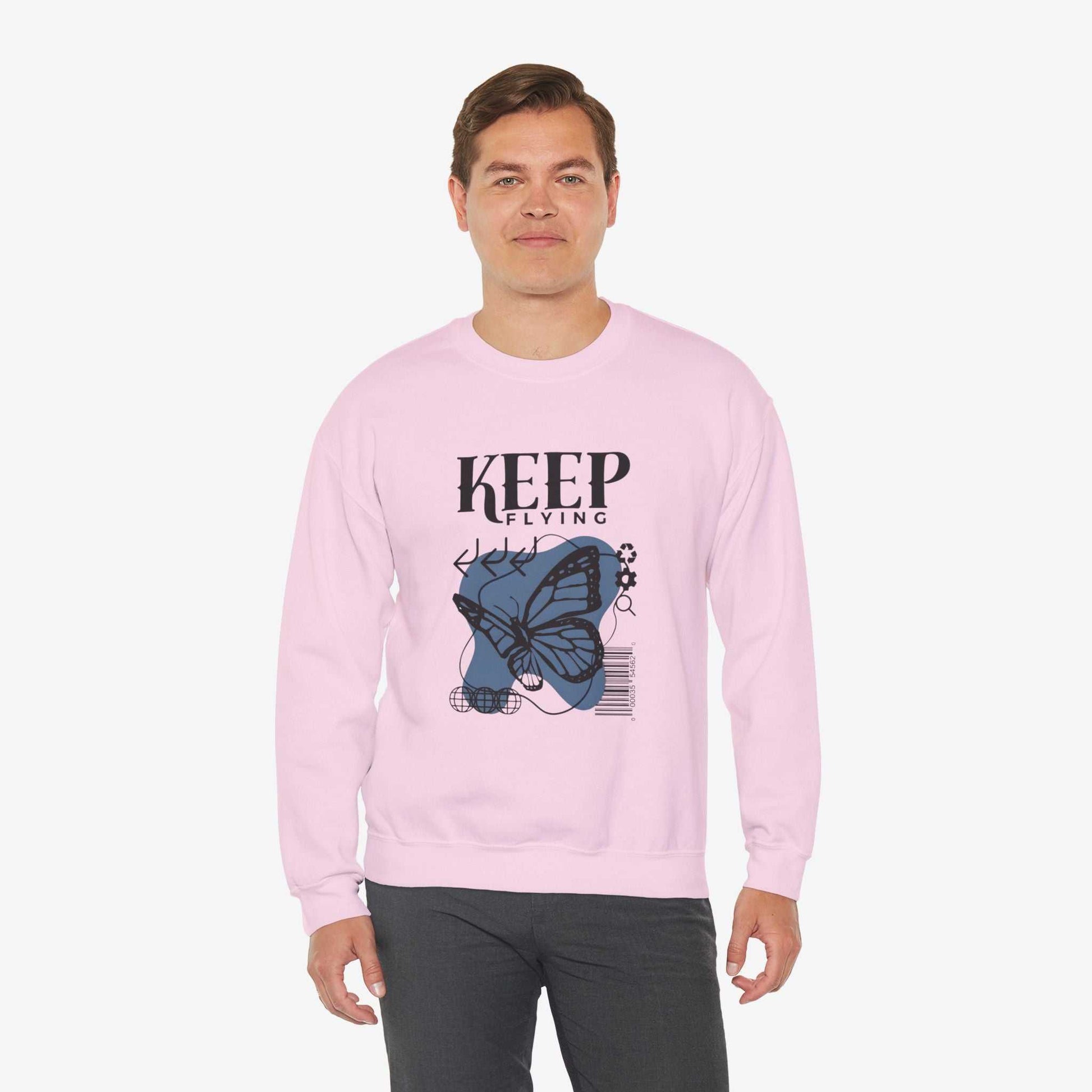 Keep Flying Unisex Crewneck Sweatshirt