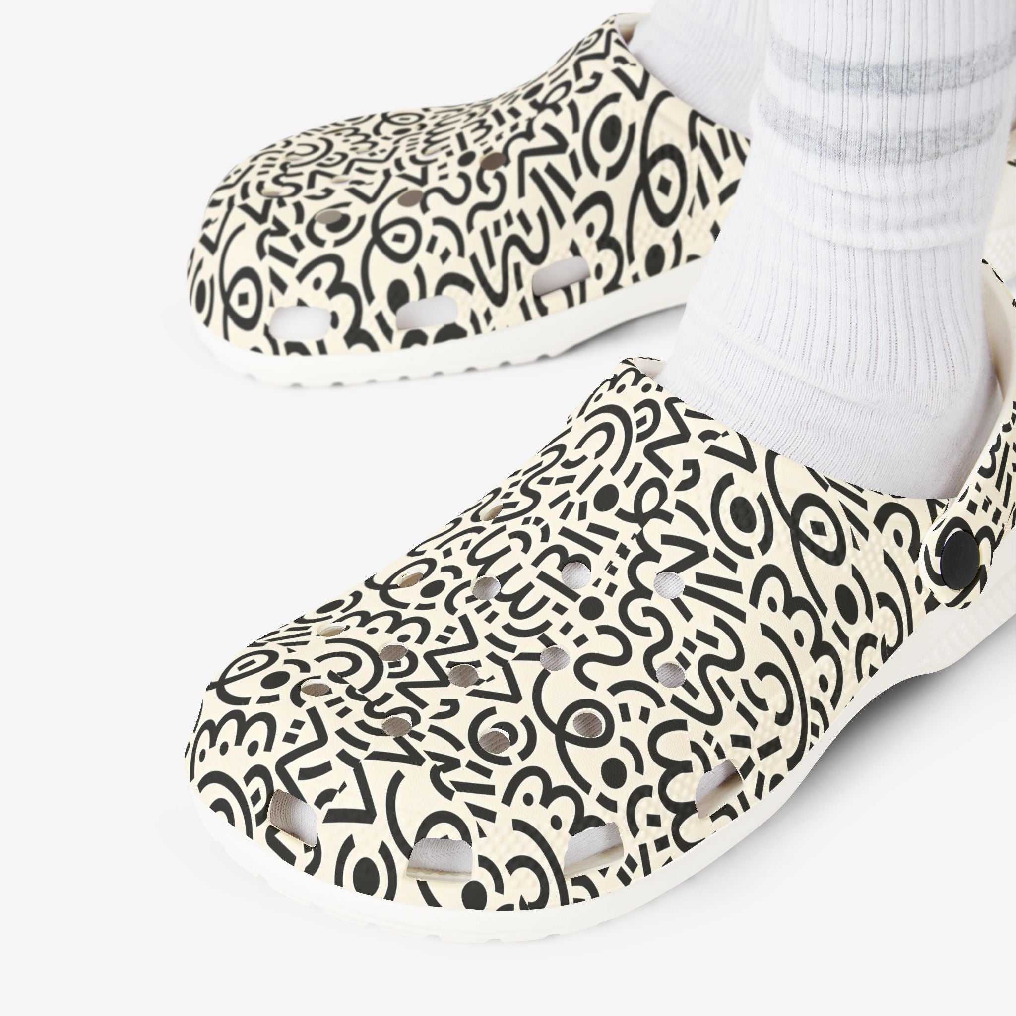 Graphics Design Clogs