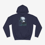 Anime Graphic Hoodie Oxford Navy XS 