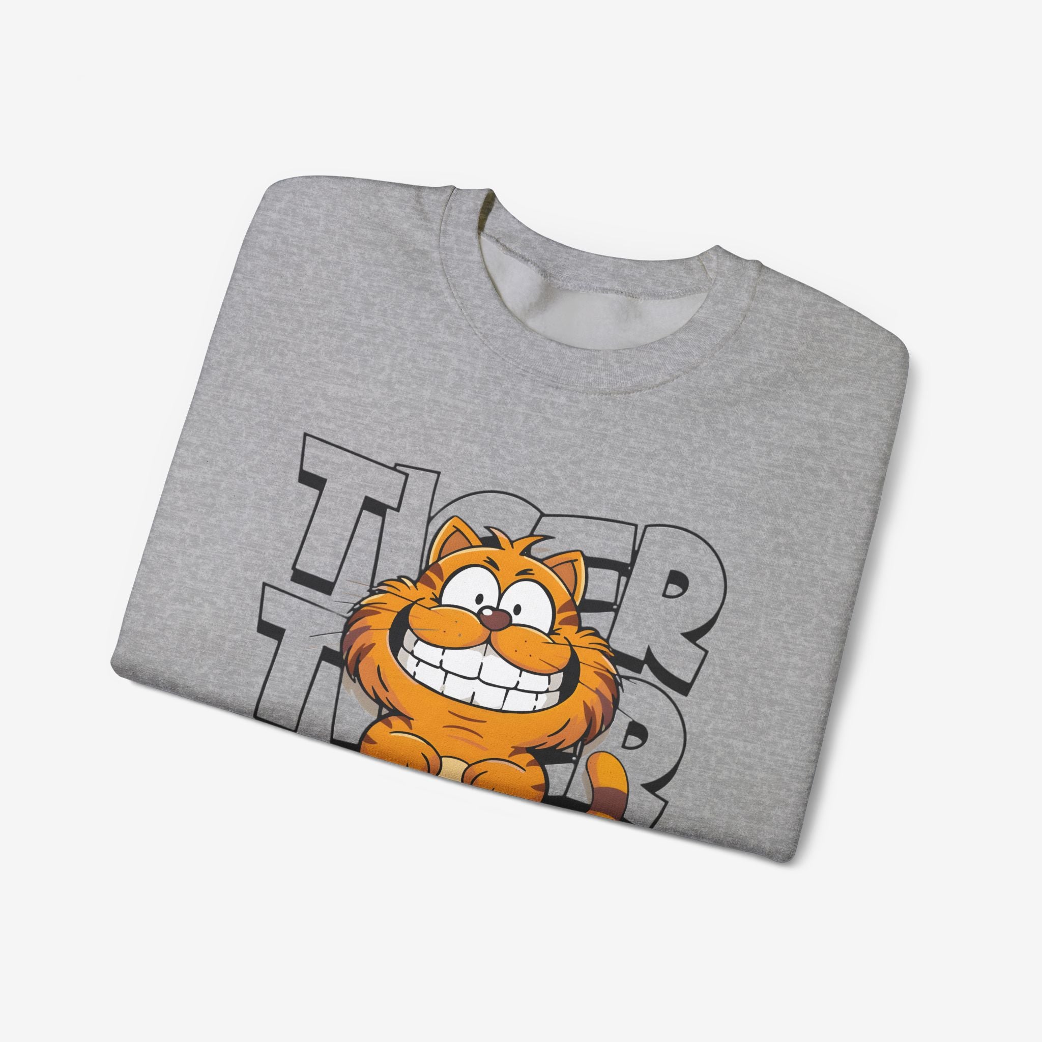 Tiger Cartoon Sweatshirt 