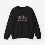 Christmas Crewneck Sweatshirt Black S 