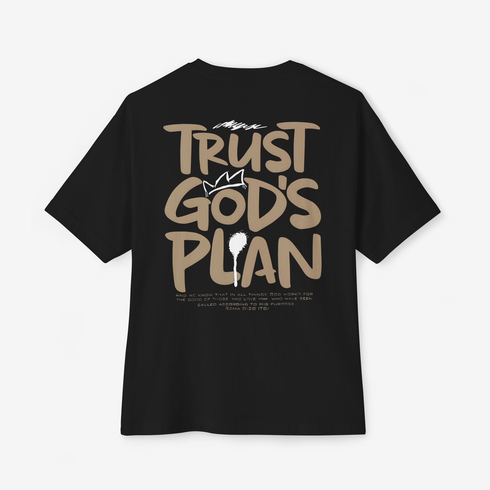 Unisex Oversized Tee - Trust God's Plan