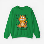 Tiger Cartoon Sweatshirt Irish Green S 