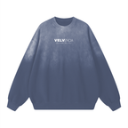 Sunfade Drop-Shoulder Cotton Sweatshirt