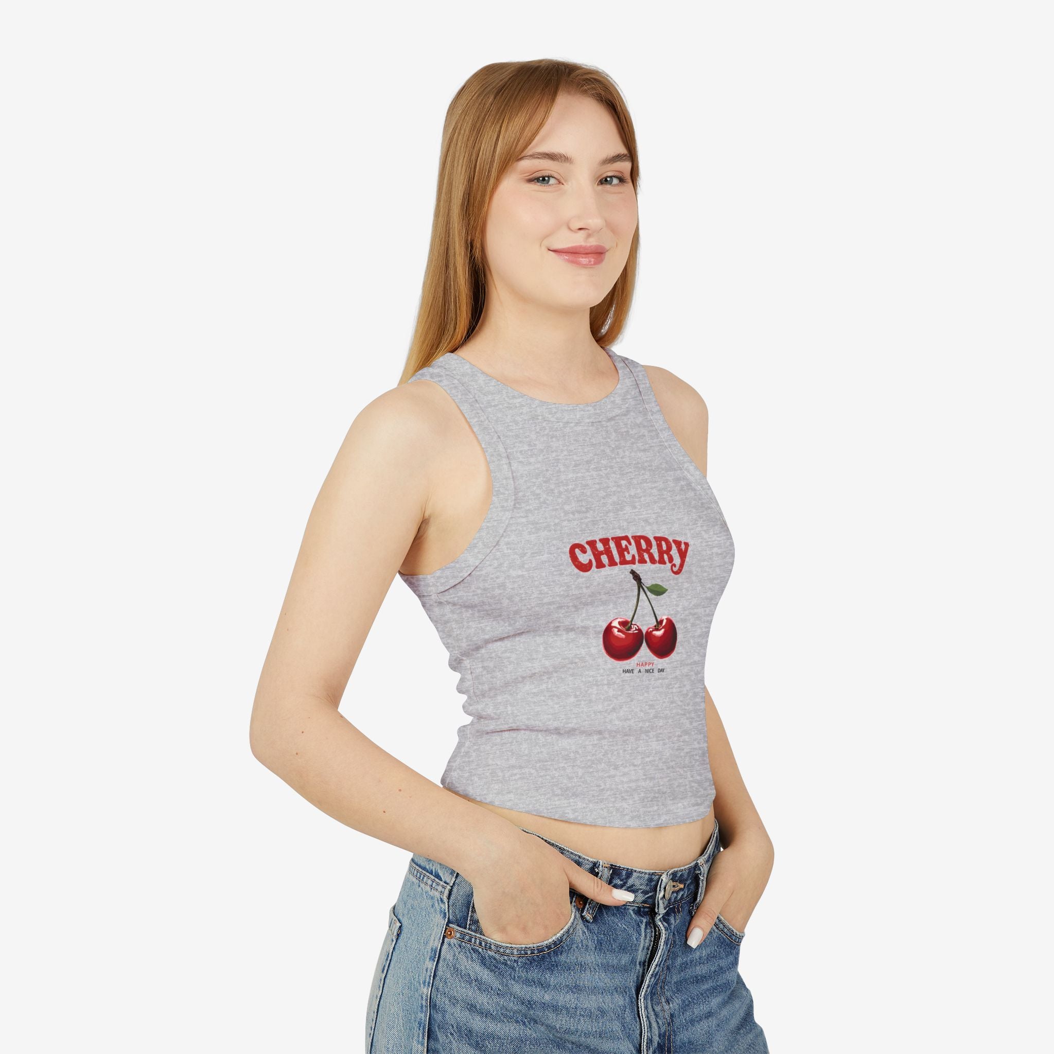 Cherry Print Tank Top