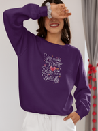 You make my heart Crewneck Sweatshirt