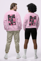 Crewneck Sweatshirt Dream Plan Achieve