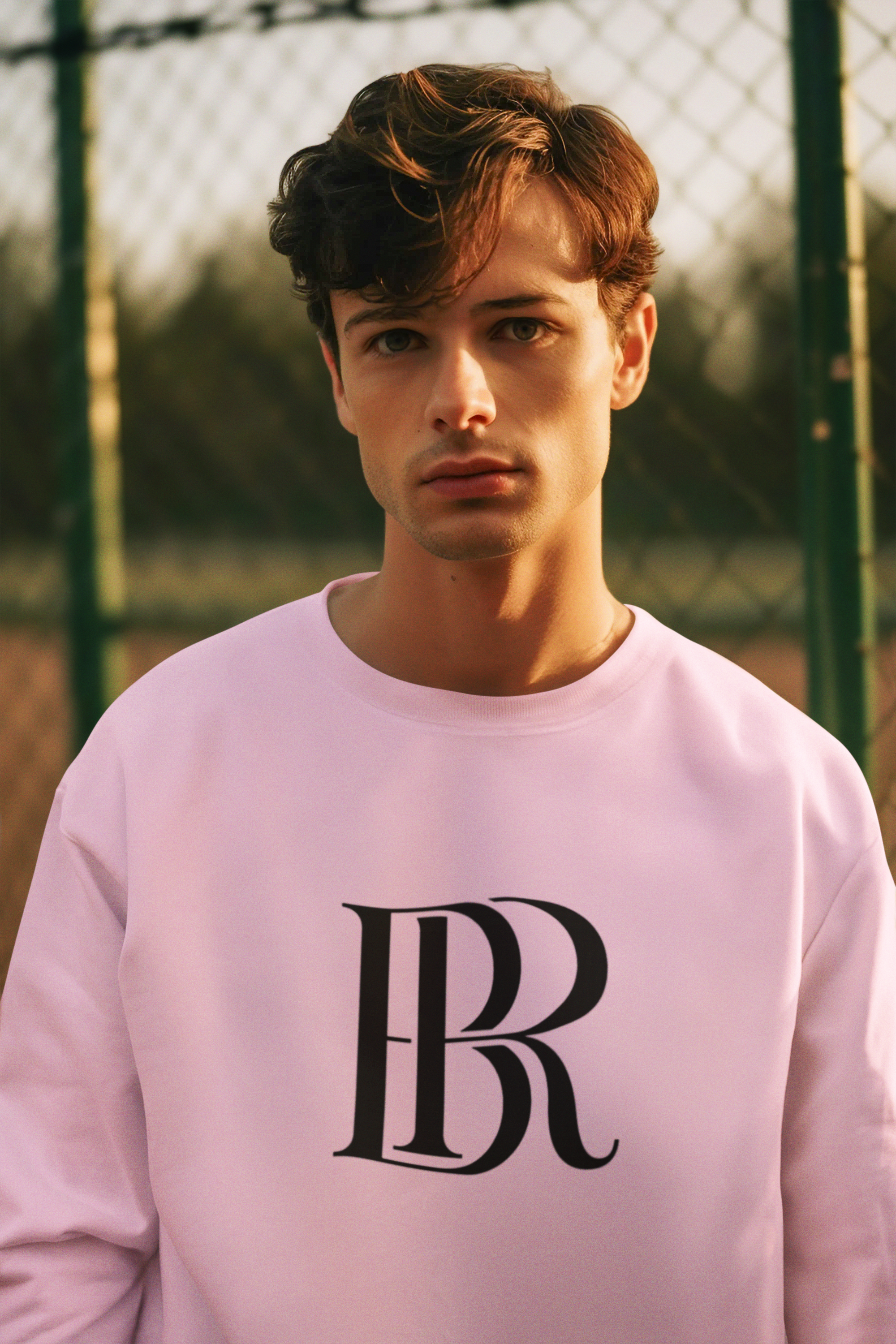 Unisex Crewneck Sweatshirt BR letter