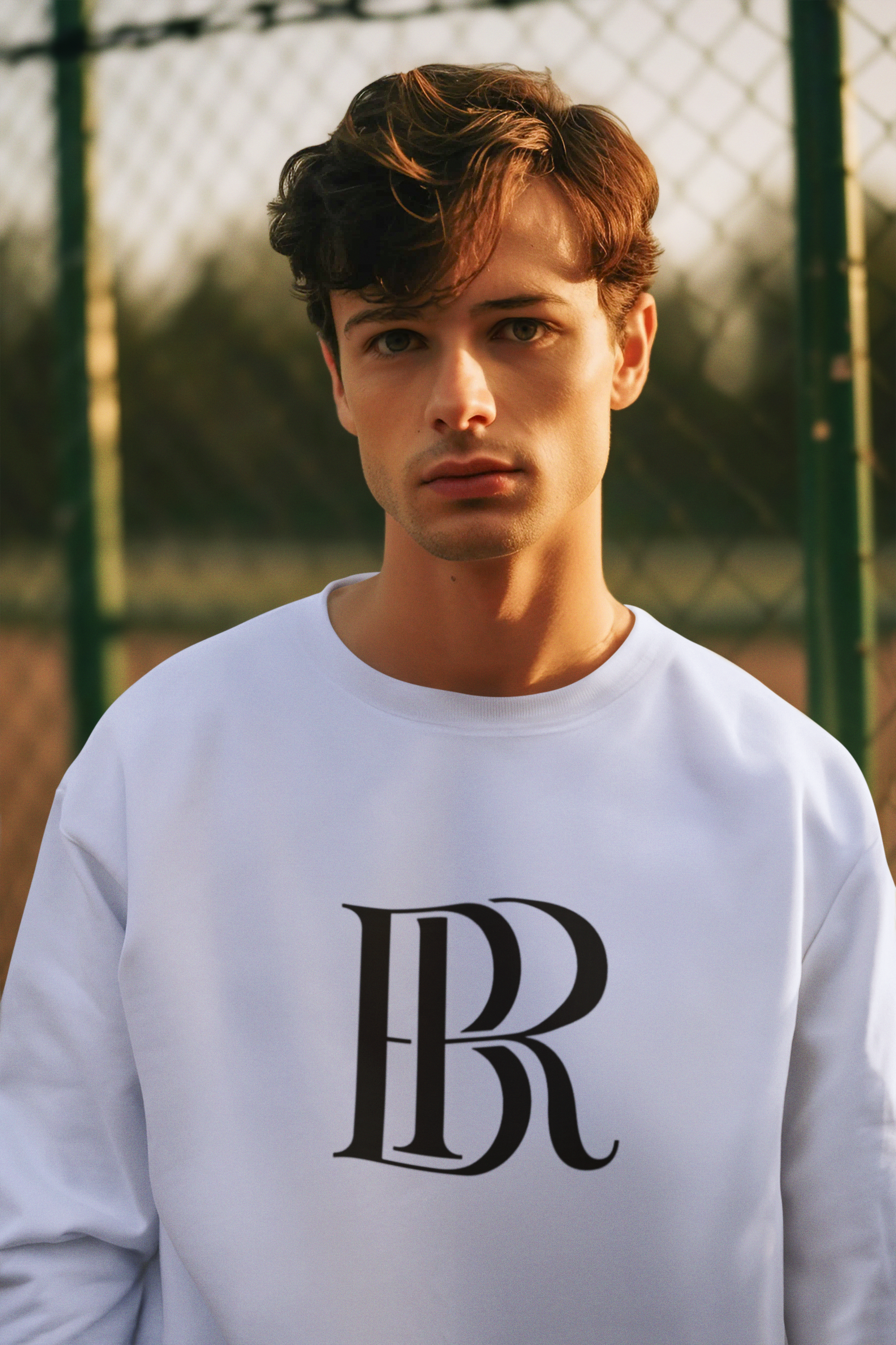 Unisex Crewneck Sweatshirt BR letter
