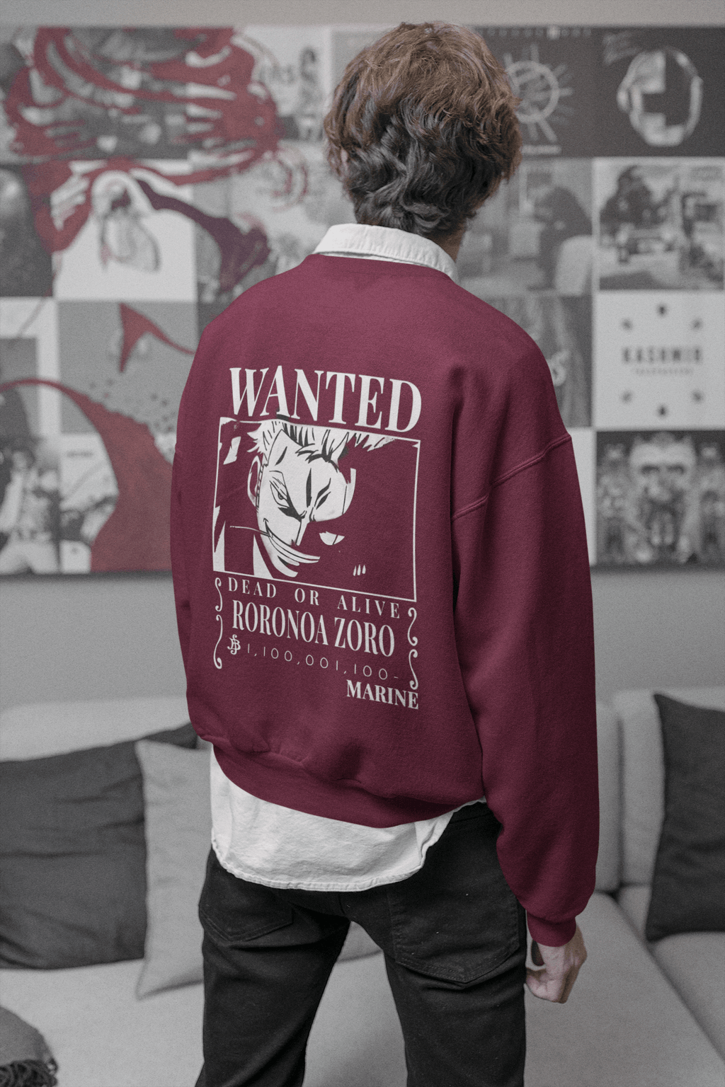 Unisex Crewneck Sweatshirt Zoro