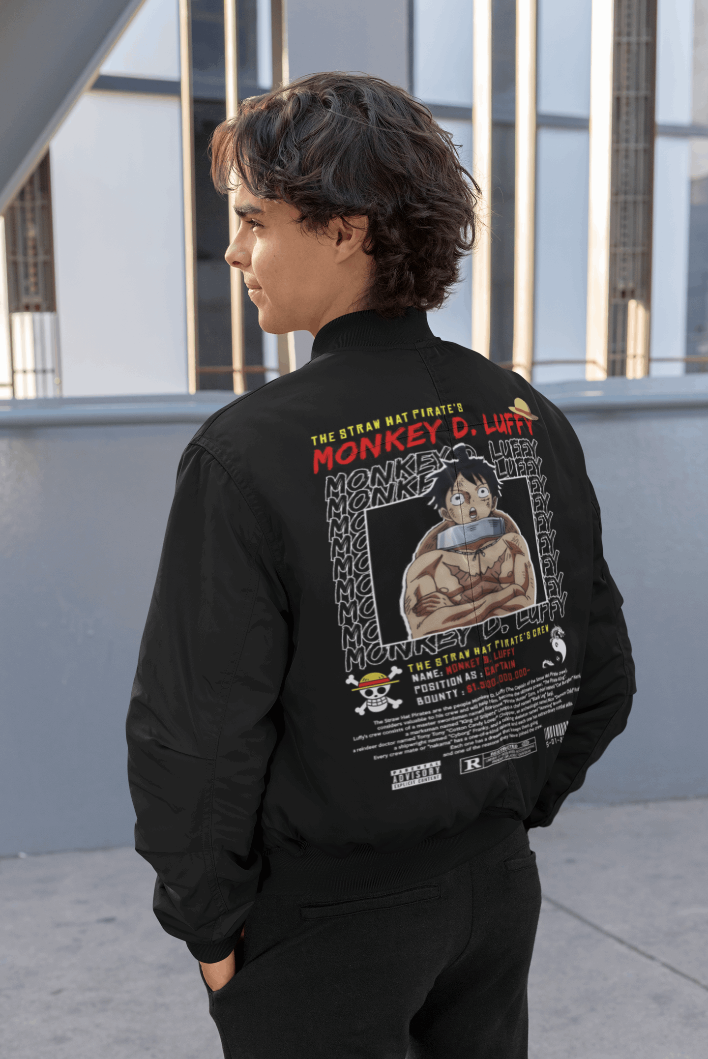 Monkey D luffy Bomber Jacket