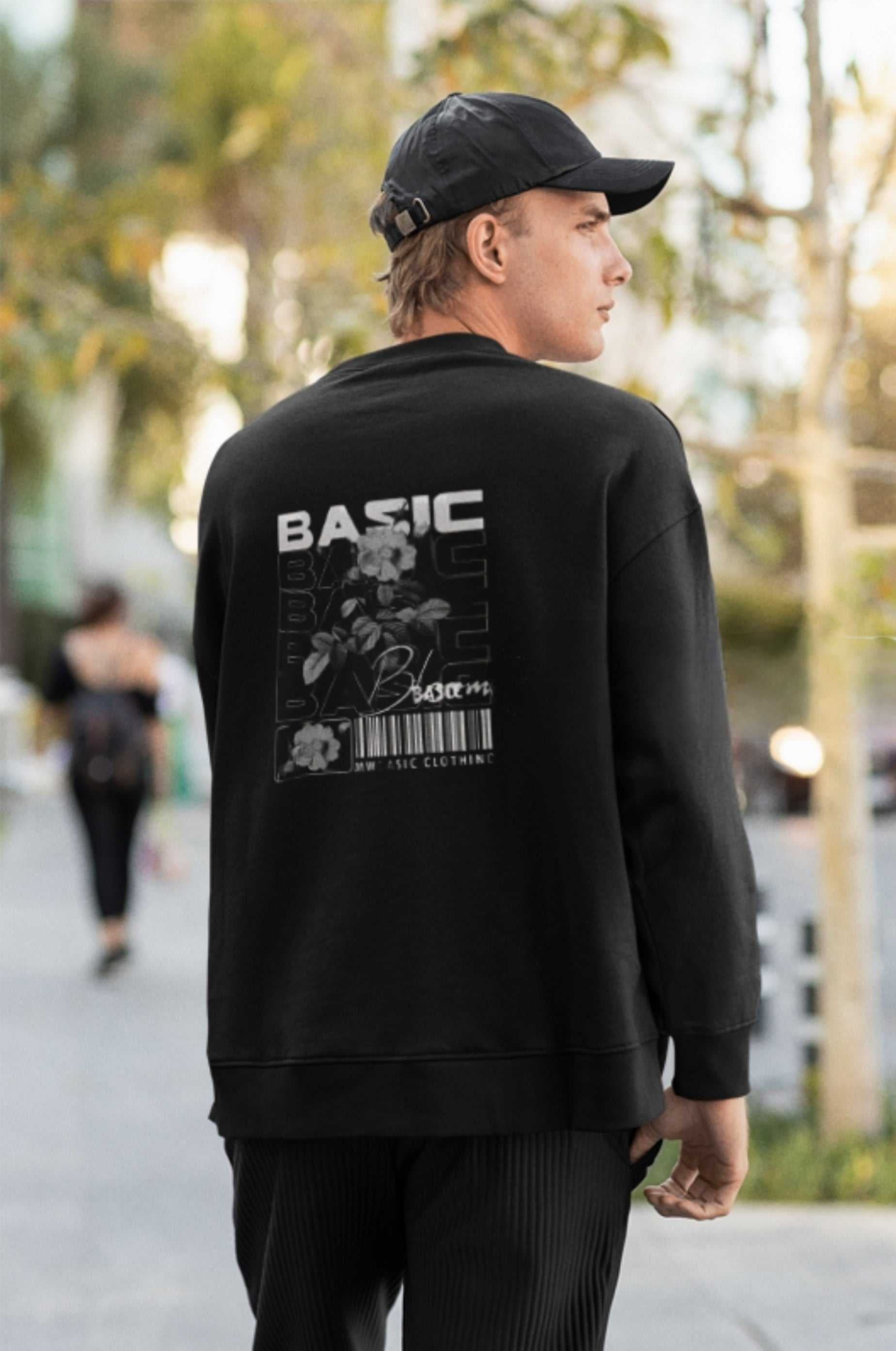 Unisex Heavy Blend™ Crewneck Sweatshirt - BASIC Graphic Tee for Casual Style