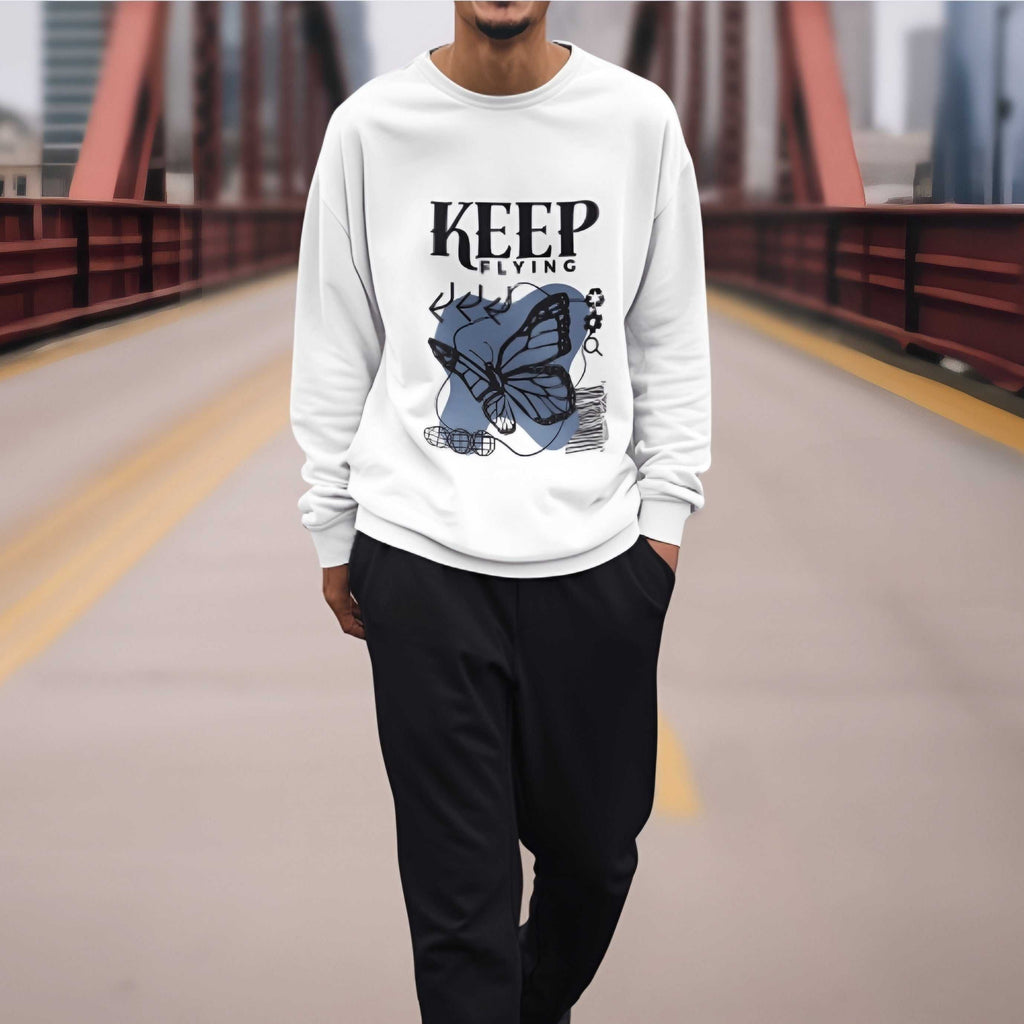 Keep Flying Unisex Crewneck Sweatshirt