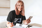 Unisex Oversized Boxy Tee - Retro Jordan 23 Graphic Tee
