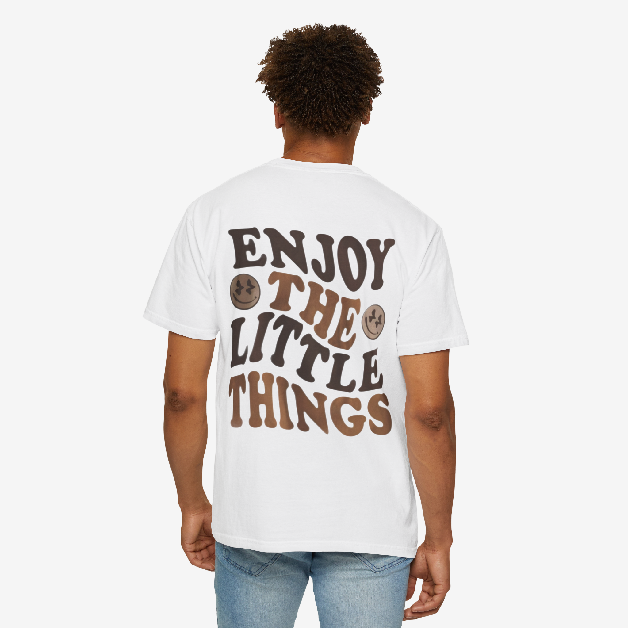 Enjoy The Little Things Oversized Boxy Tee