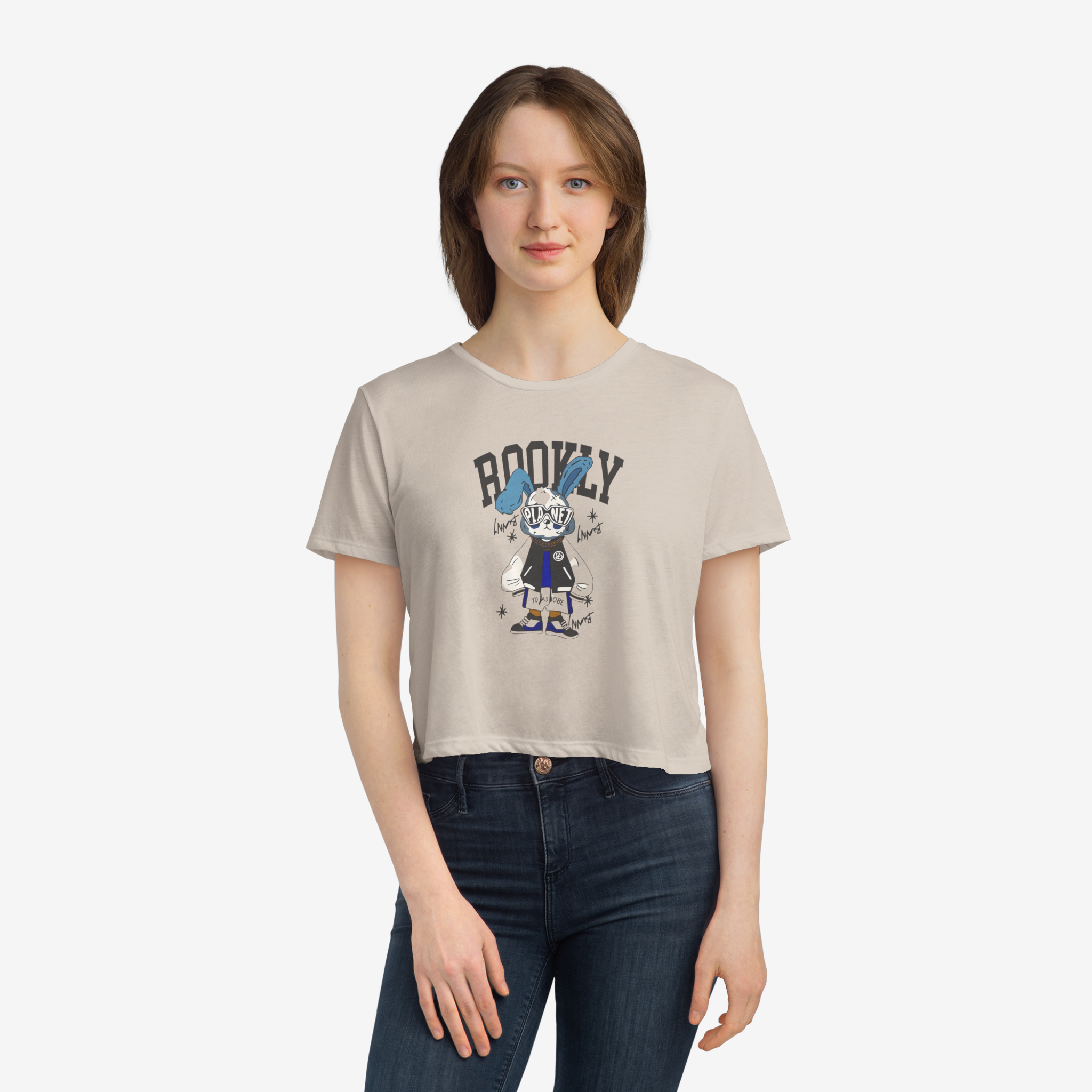 Brooklyn Vibes Women's Crop Tee
