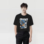 Spooky Cartoon Oversized Tee