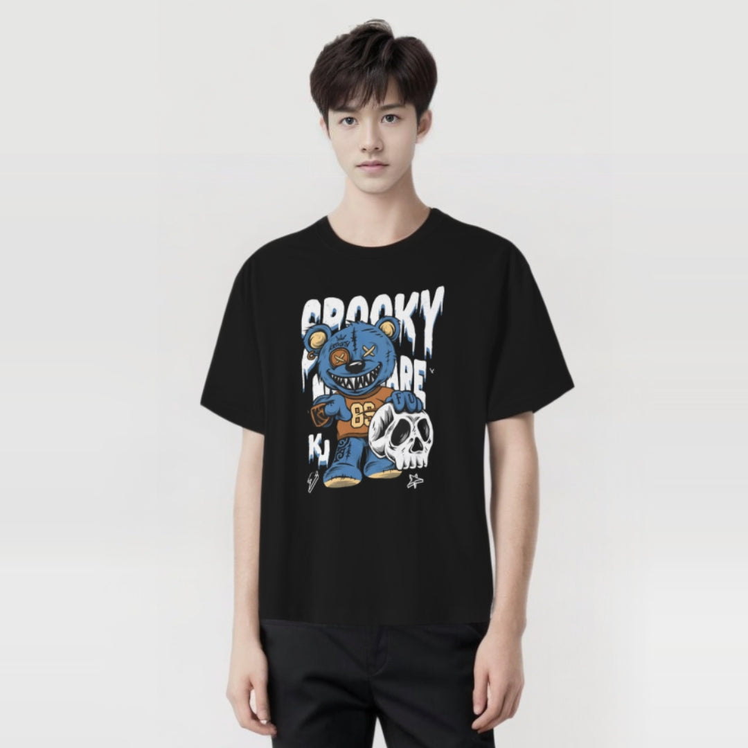 Spooky Cartoon Oversized Tee