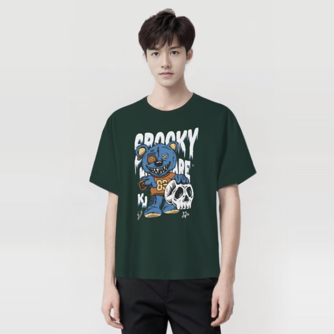 Spooky Cartoon Oversized Tee