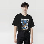 Spooky Cartoon Oversized Tee